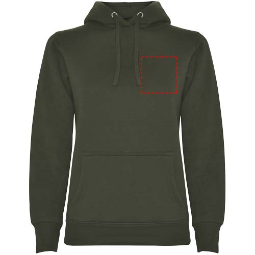 Urban 280 g/m² hoodie voor dames