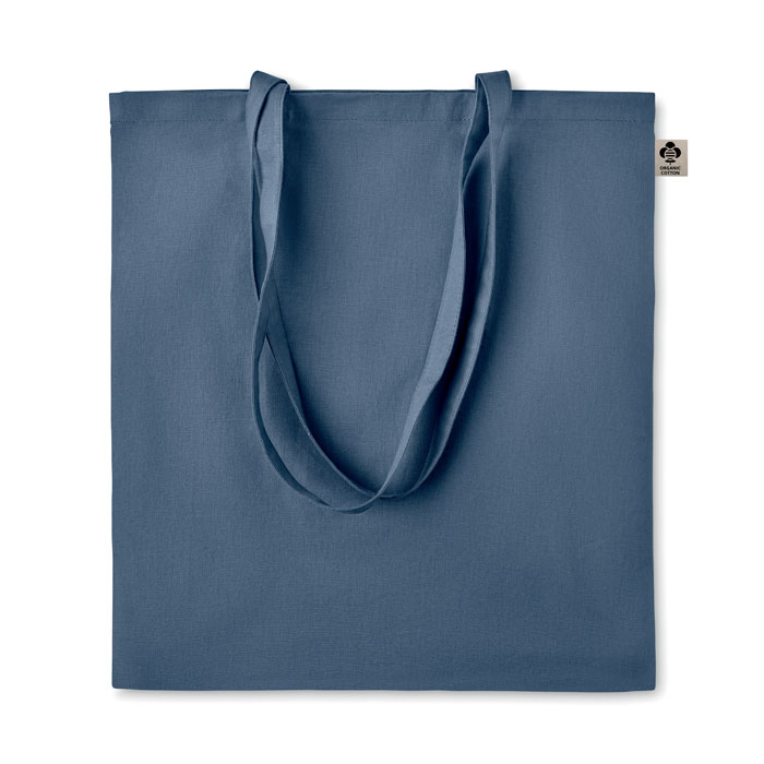ZIMDE COLOUR - Organisch Katoen Tas - blauw