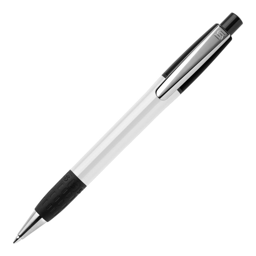 Balpen Semyr Grip Colour hardcolour - Wit / Zwart