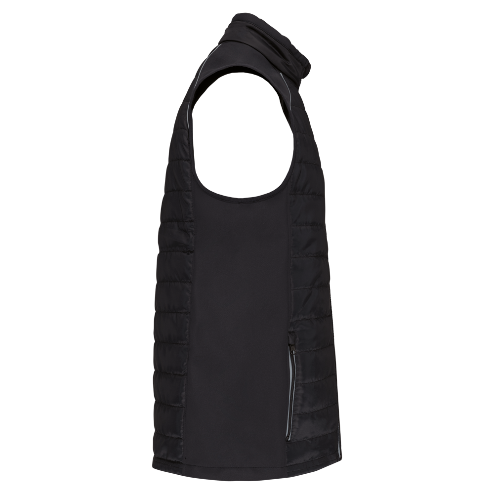 WK606 - Bodywarmer Day To Day in twee stoffen