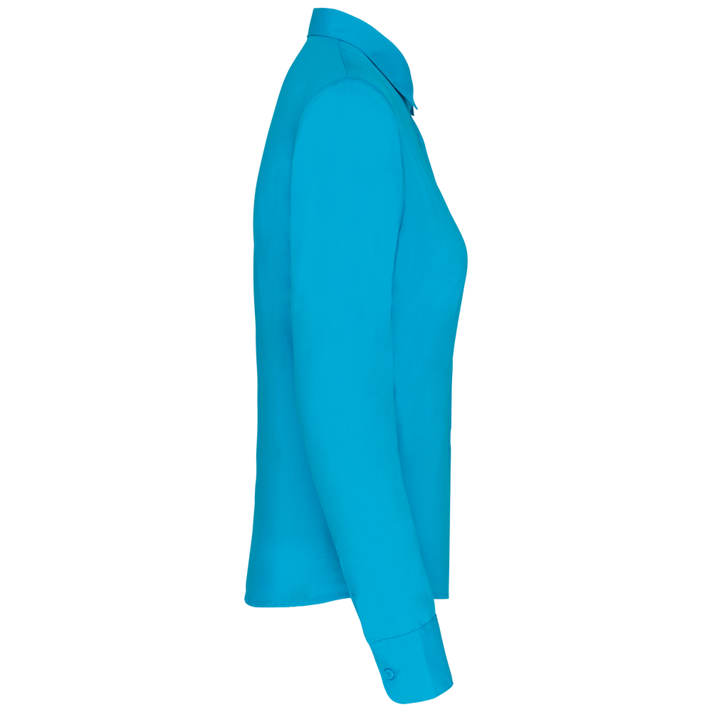 K549C - Overhemd in onderhoudsvriendelijk polykatoen-popeline dames