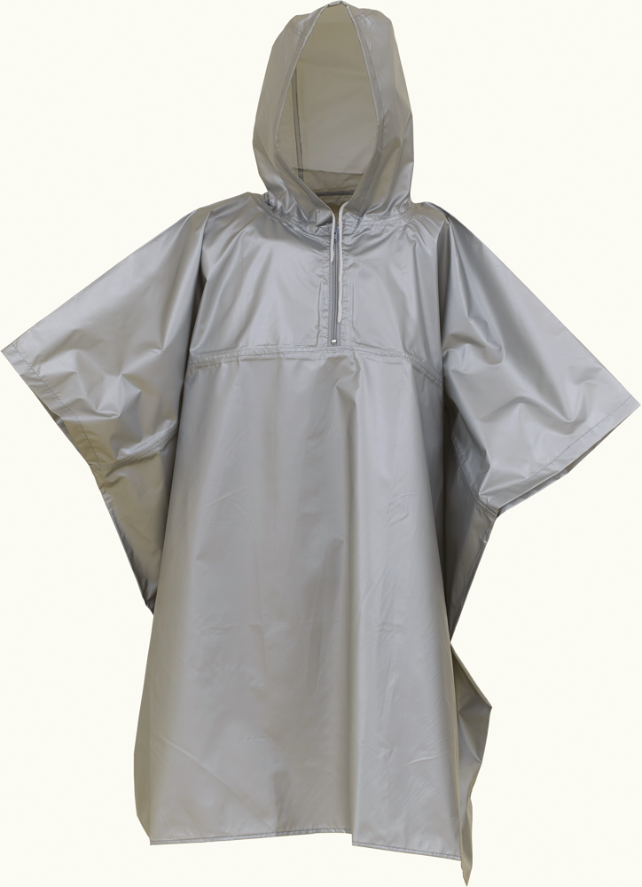 YHVS470 - Lichtgewicht poncho - Silver