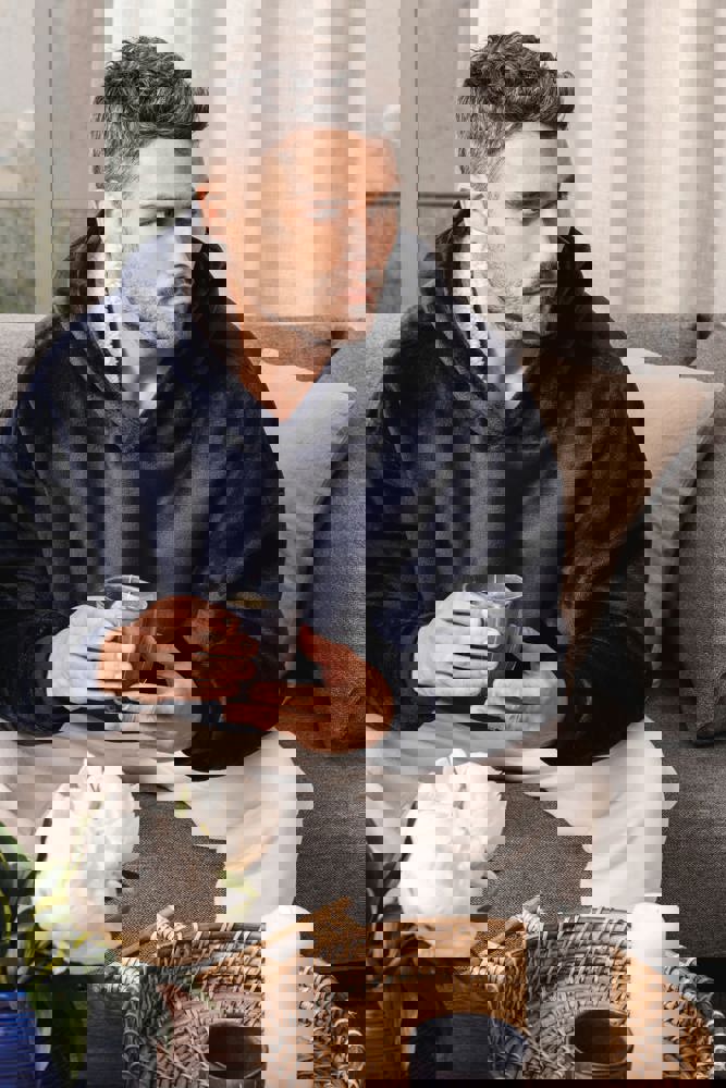 K410 - Poncho  plaid