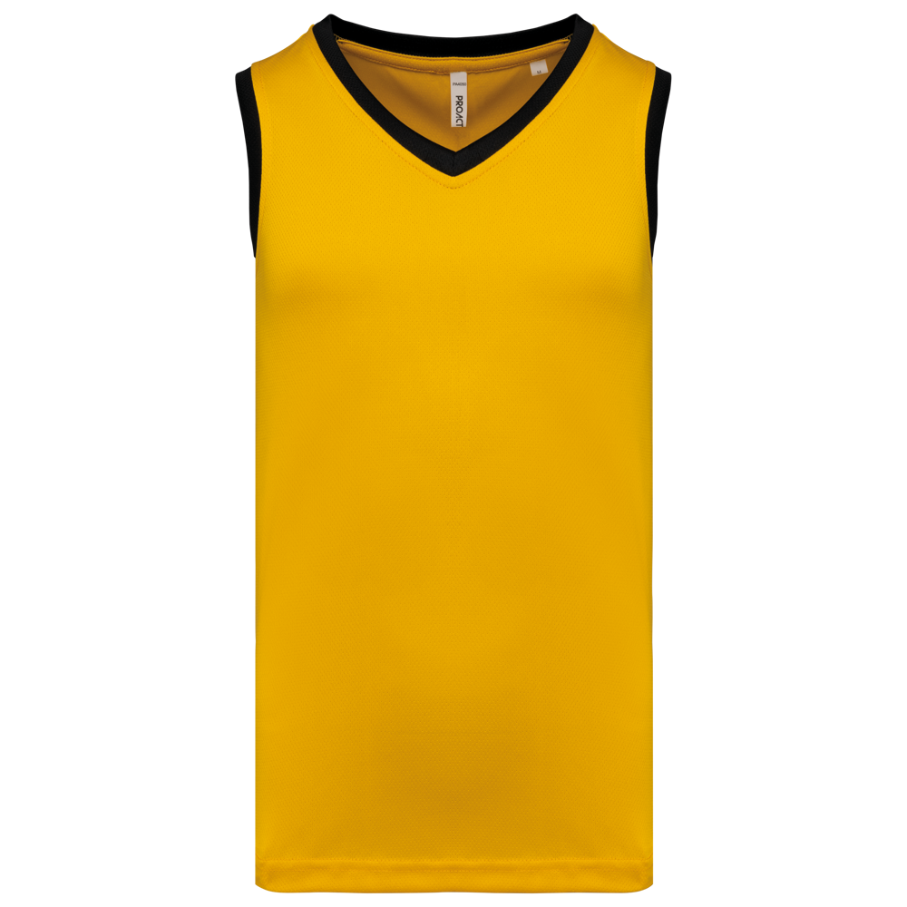 PA4050 - Baskettruitje voor heren - Sporty Yellow / Black
