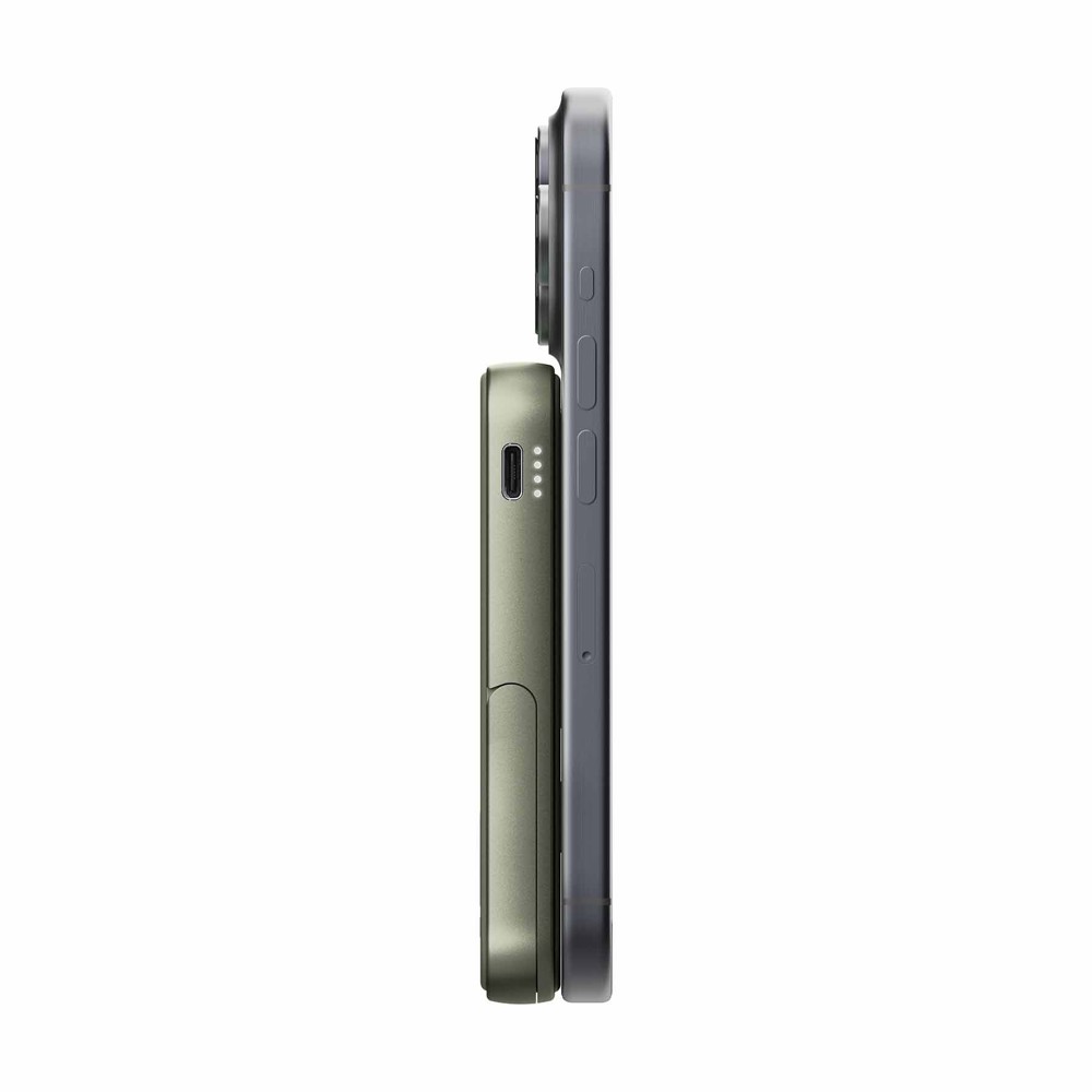 Fresh 'n Rebel Magnetic Wireless Powerbank 5000 mAh- Dried Green