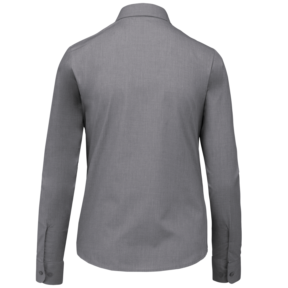 K549C - Overhemd in onderhoudsvriendelijk polykatoen-popeline dames