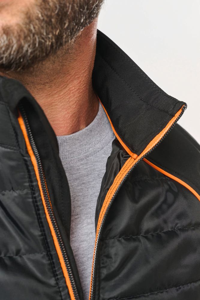 WK606 - Bodywarmer Day To Day in twee stoffen