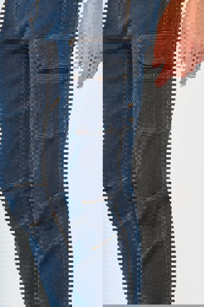 WK705 - Herenjeans met meerdere zakken