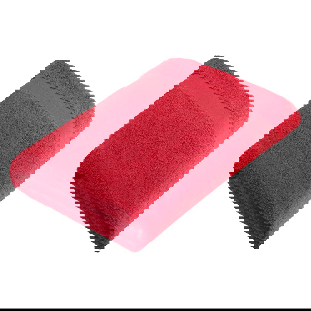 Sophie Muval handdoek 140x70 cm, 450 gr/m² - Rood (PMS 199c) / Rood