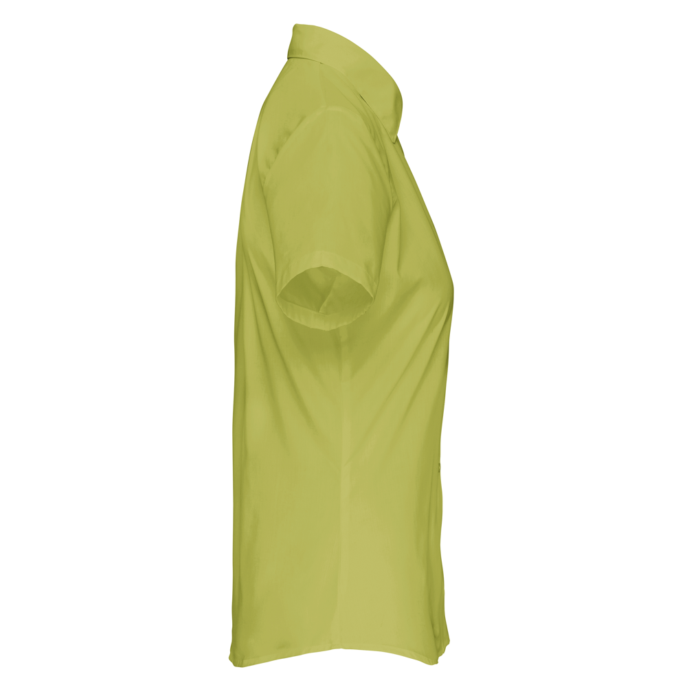 K548C - Overhemd in onderhoudsvriendelijk polykatoen-popeline korte mouwen dames