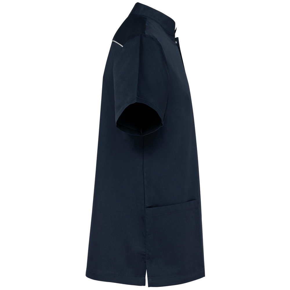 WK505C - Herenoverhemd in polykatoen met drukknopen