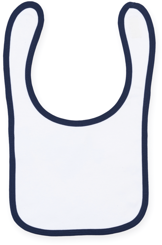 LW082 - Bib - White / Navy