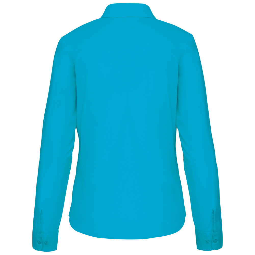 K549C - Overhemd in onderhoudsvriendelijk polykatoen-popeline dames
