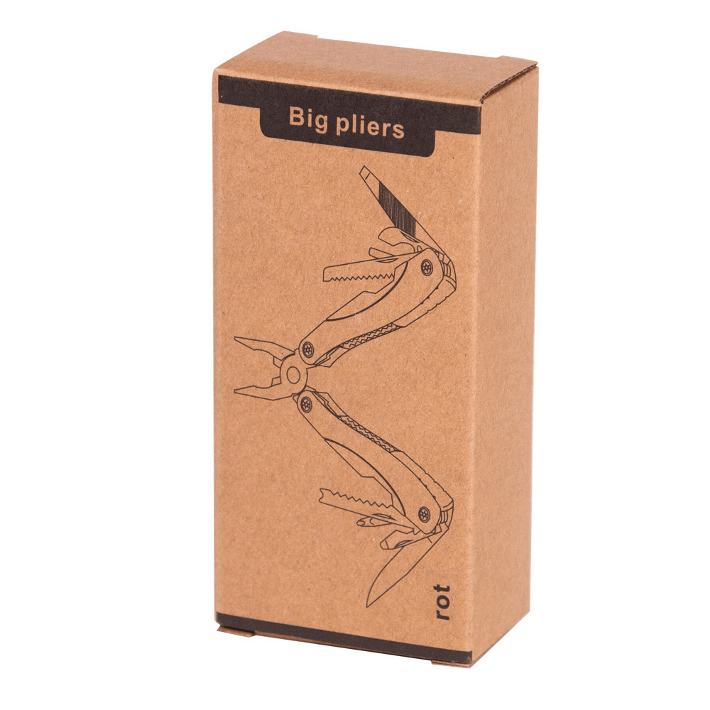 BIG PLIERS - Multitool  van roestvrijstaal en aluminium