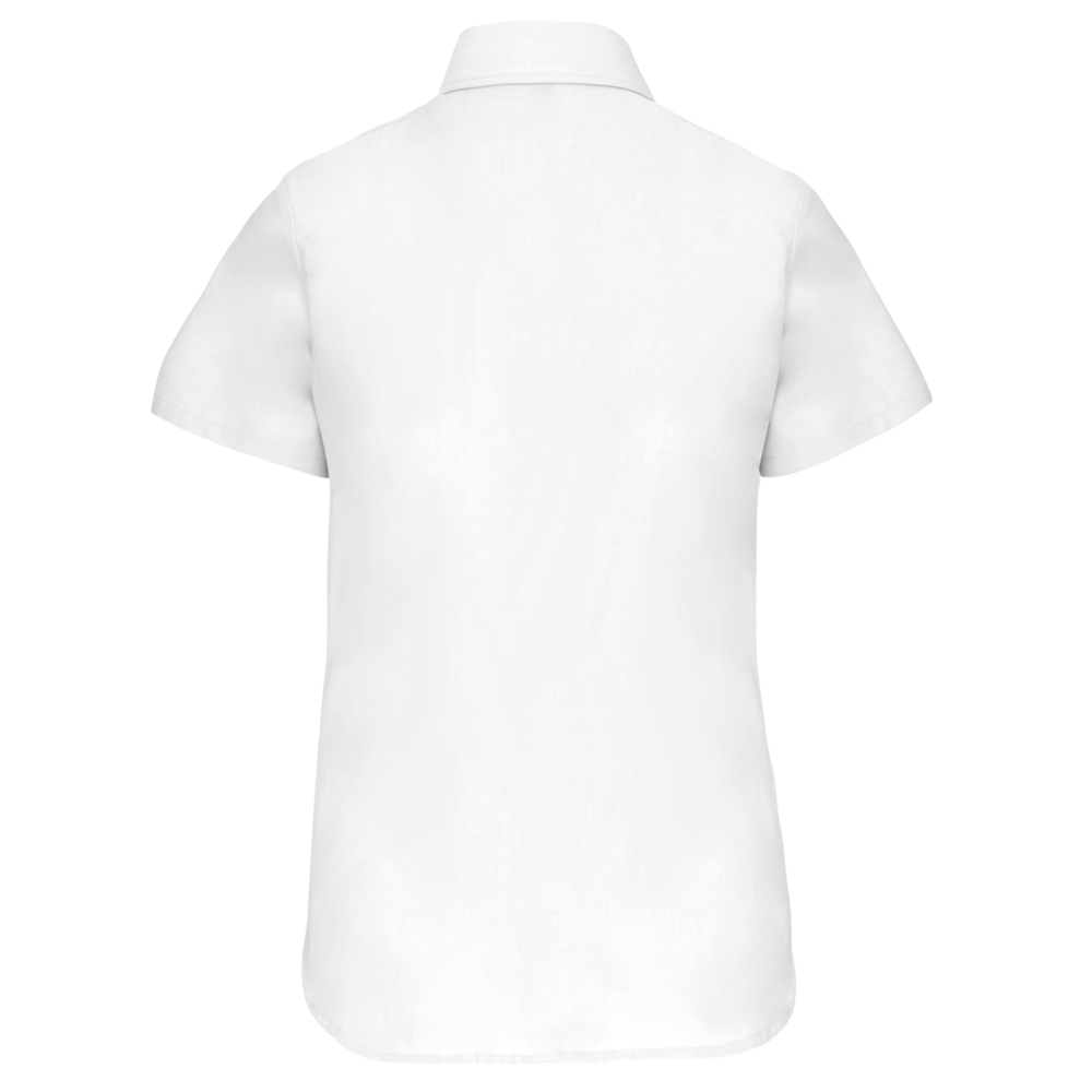 K536 - Dames Oxford blouse korte mouwen