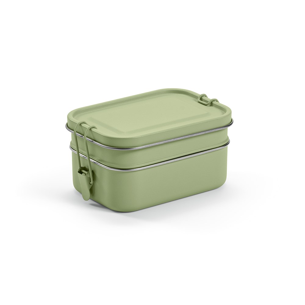 Tintoretto Lunchbox Gerecycled Roestvrij Staal 1240 ml - Heide groen