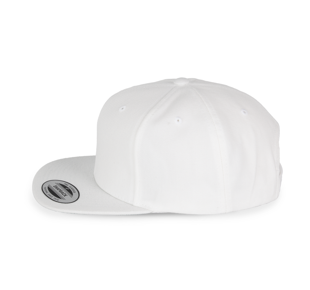 KP910 - Flexfit  pet met platte zonneklep - 6 panelen