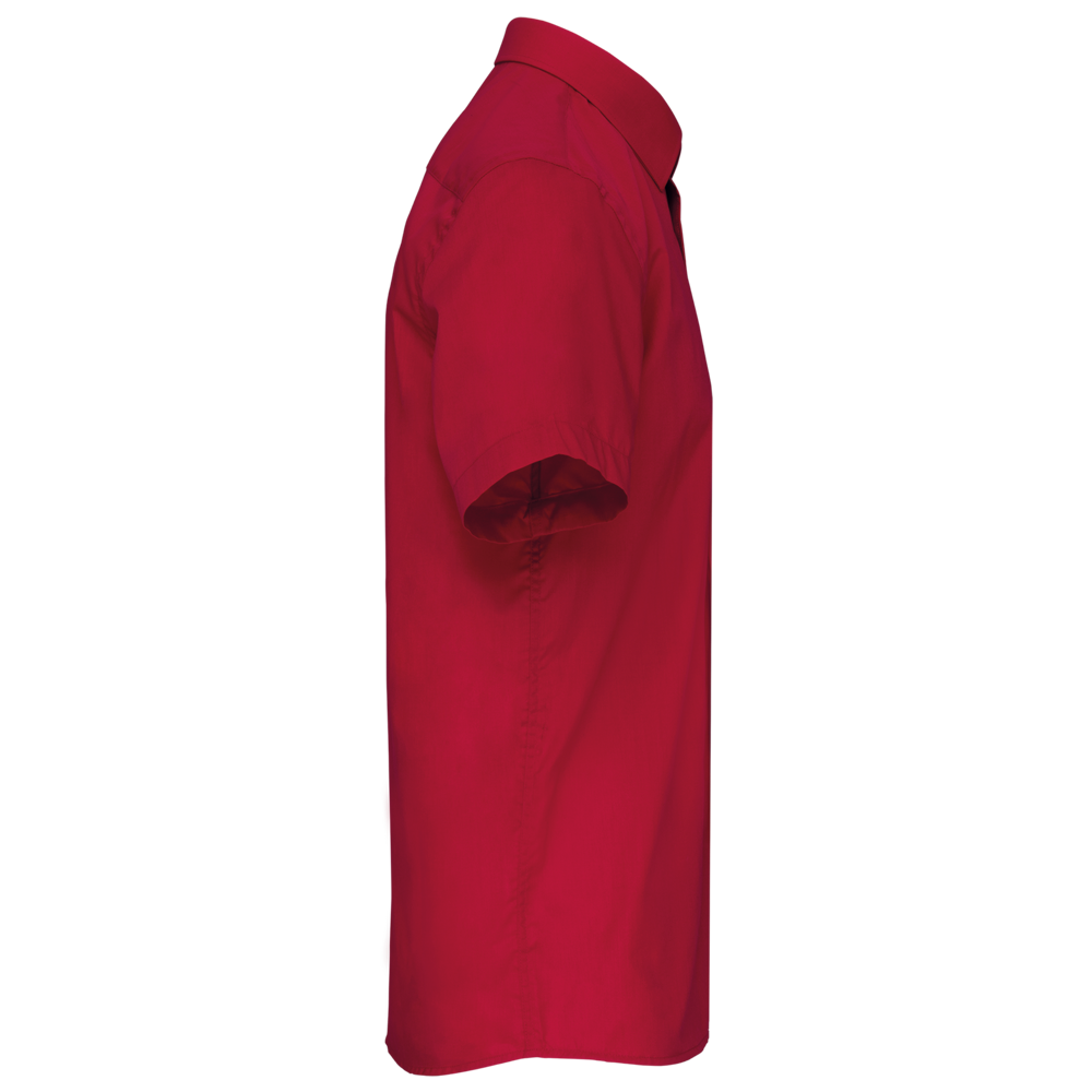 K551C - Overhemd in onderhoudsvriendelijk polykatoen-popeline korte mouwen heren