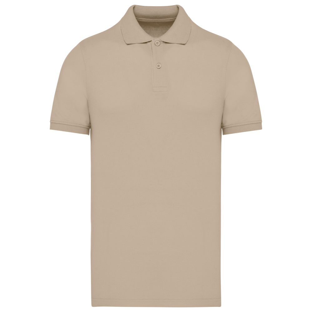 - Piqué-herenpolo Bio180 - Light Sand