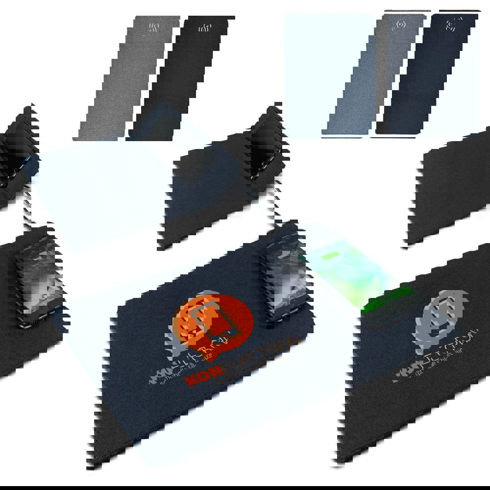 Muismat met draadloos oplaadstation 5W