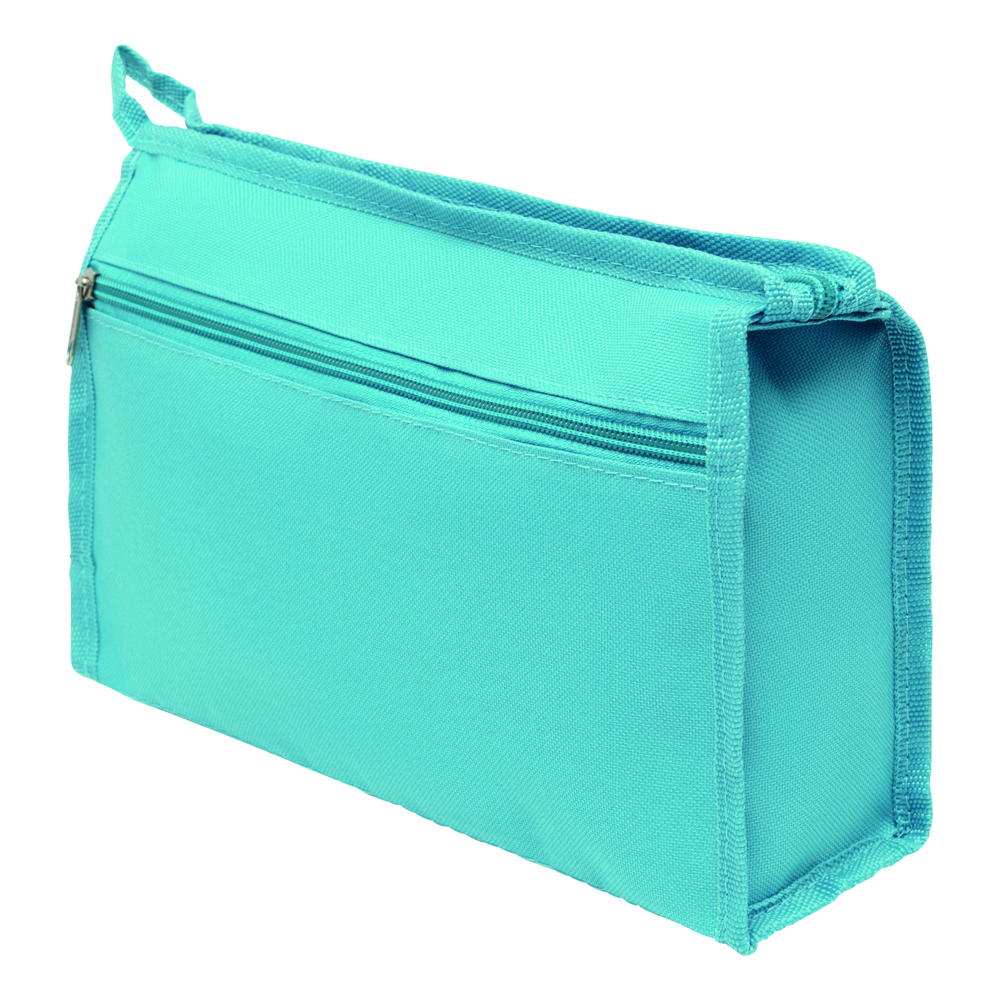NIGHT & DAY - 600D polyester toilettas - turquaise