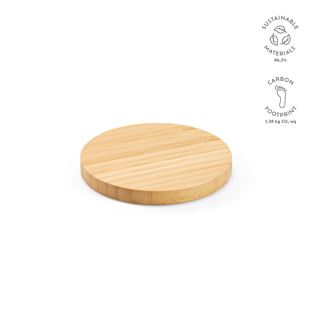 Kepler draadloze oplader bamboe 15W