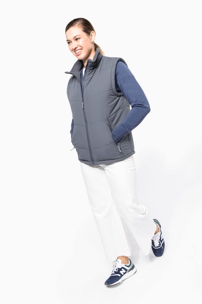 K6118 - Met fleece gevoerde bodywarmer