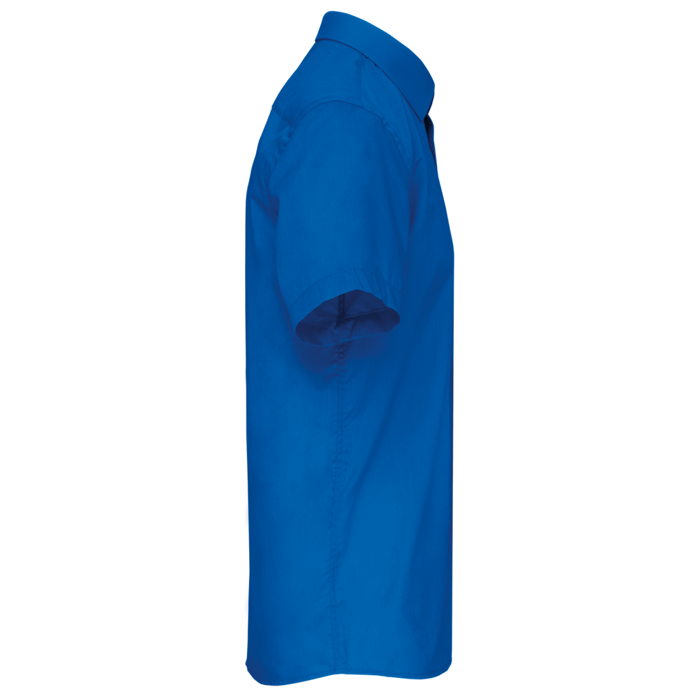 K551C - Overhemd in onderhoudsvriendelijk polykatoen-popeline korte mouwen heren