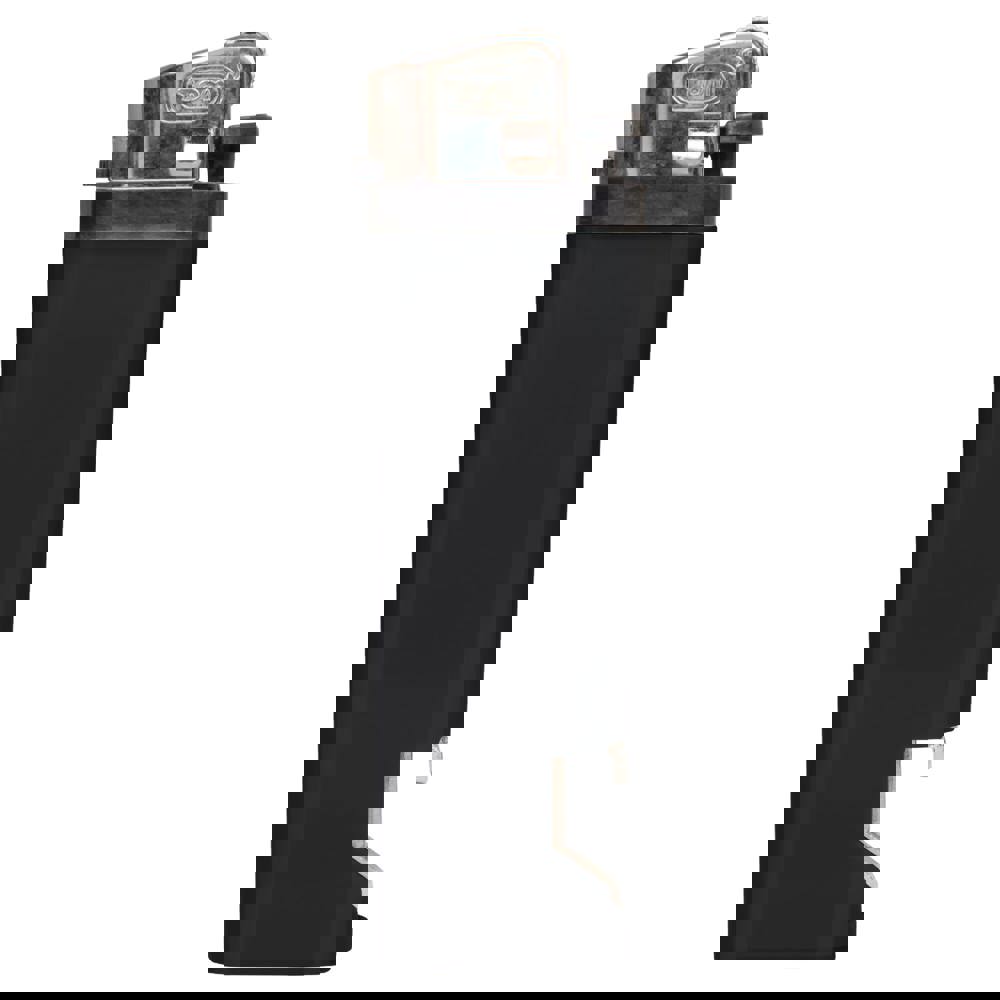 Wegwerpaansteker met flesopener - Zwart