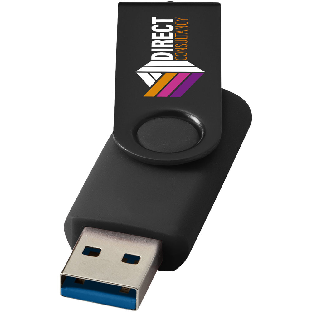 Rotate metallic USB 3.0