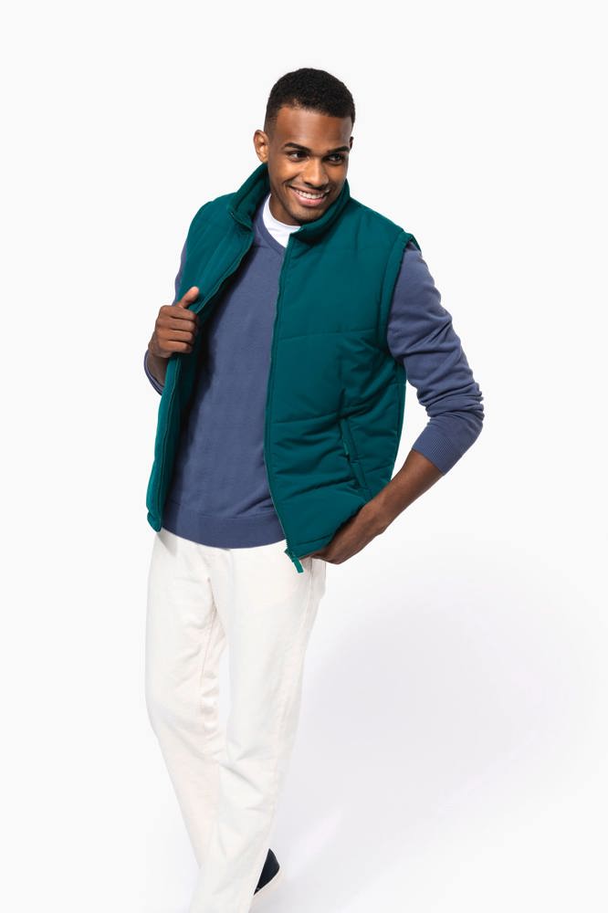 K6118 - Met fleece gevoerde bodywarmer