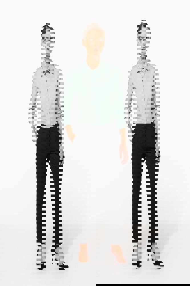 K549C - Overhemd in onderhoudsvriendelijk polykatoen-popeline dames