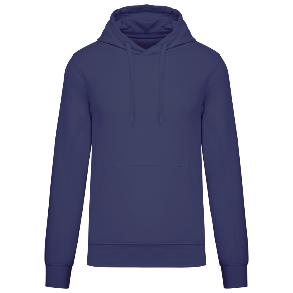 - Ecologische herensweater met capuchon - Deep Purple