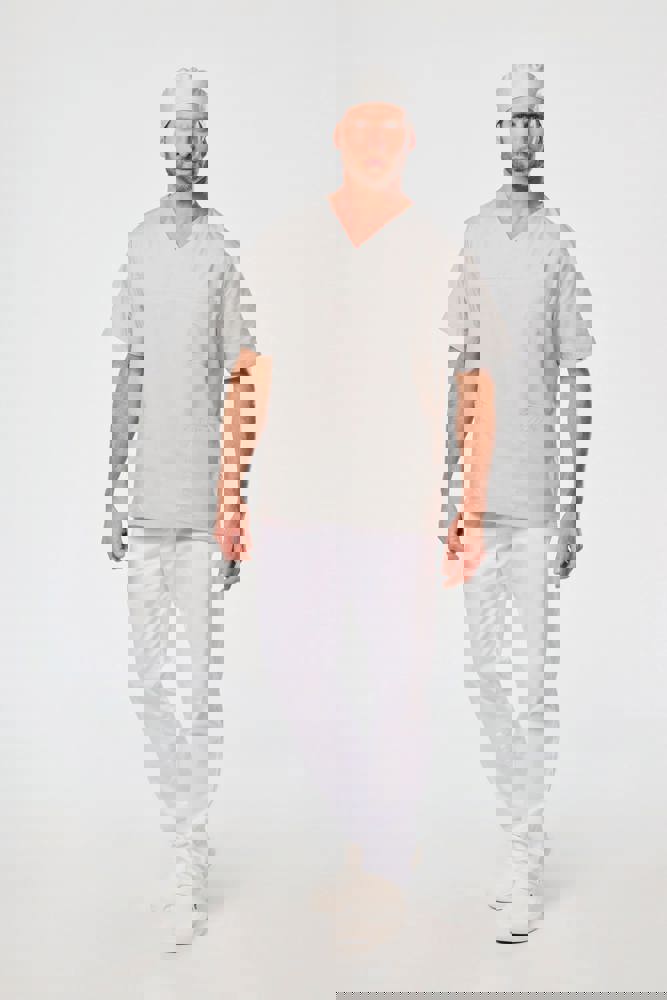 WK707X - Herenbroek in polykatoen