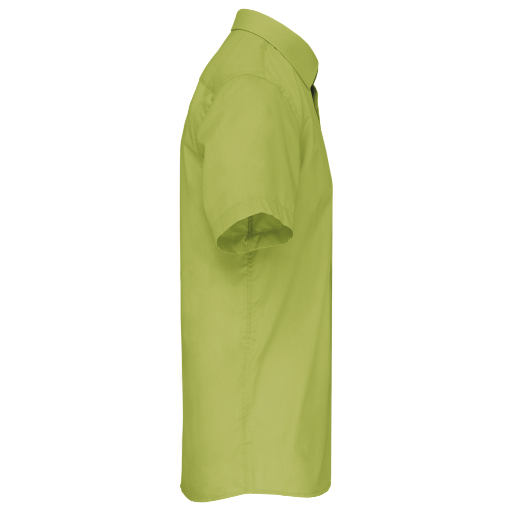 K551C - Overhemd in onderhoudsvriendelijk polykatoen-popeline korte mouwen heren