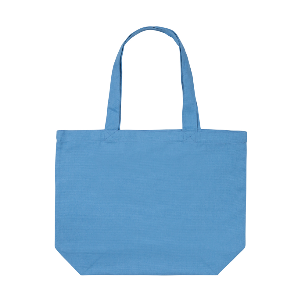 Impact Aware™ recycled canvas shopper met vakje 240gsm