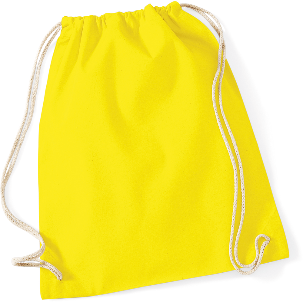 - Katoenen gymtas - Yellow