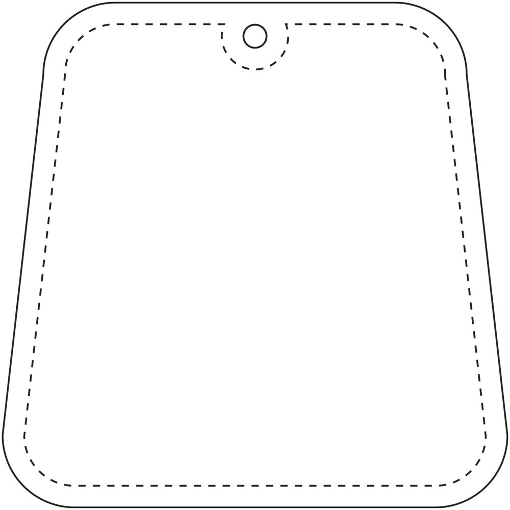 RFX™ H-09 reflecterende TPU hanger met trapezium