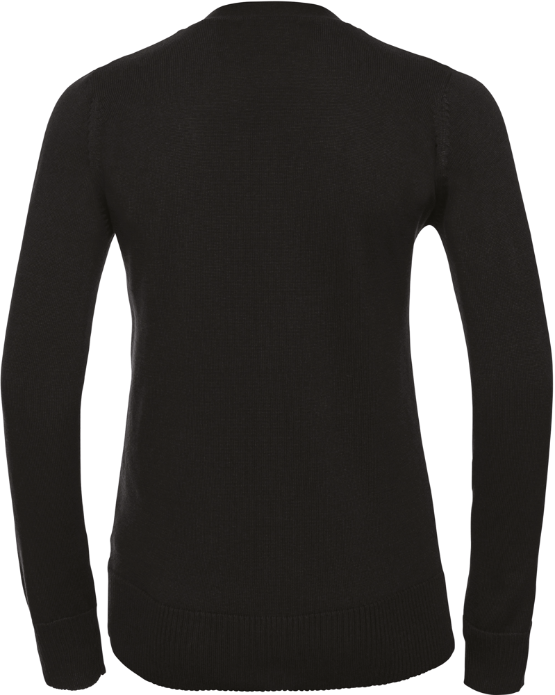 RU715F - Ladies' gebreid vest met V-hals