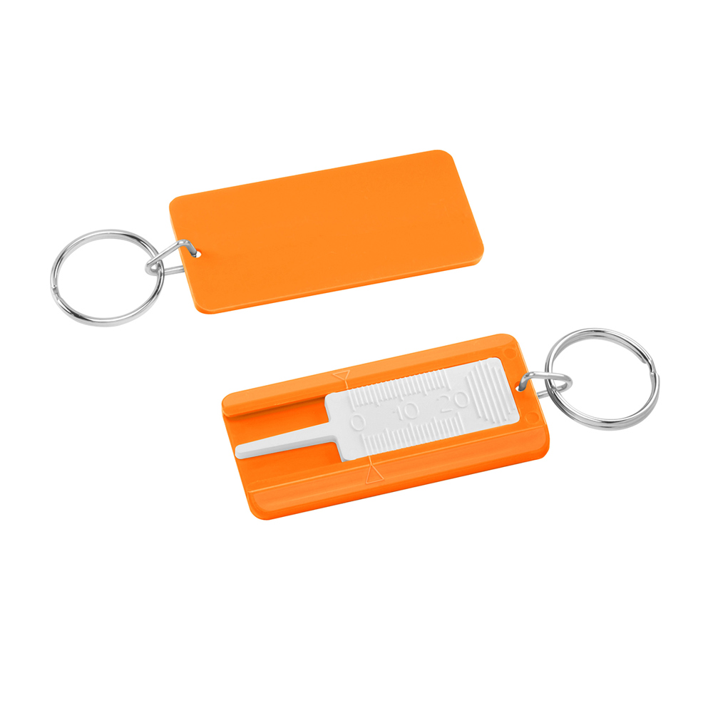 Bandenprofiel dieptemeter - Wit/Oranje