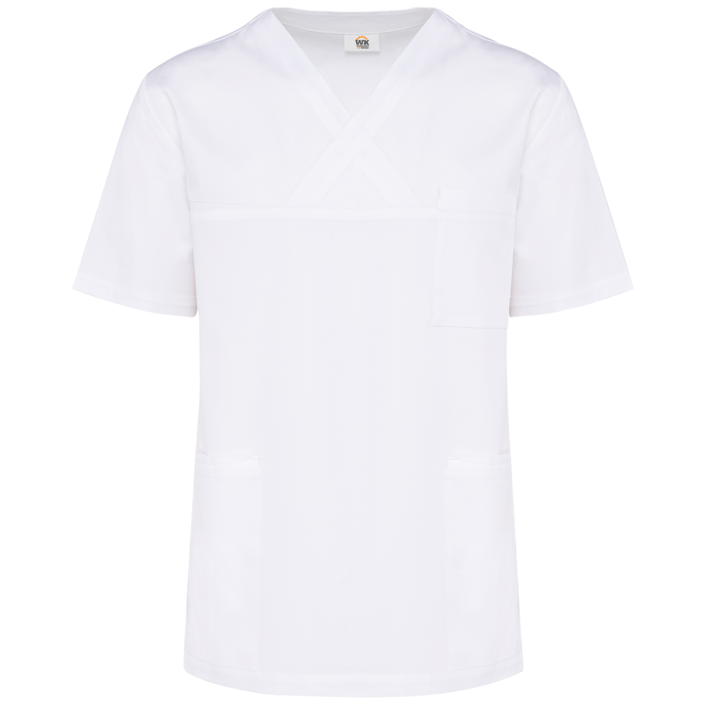 WK504 - Katoenen unisex tuniek met korte mouwen