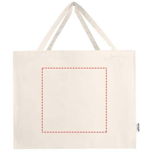 Odessa draagtas van 220 g/m² GRS gerecycled katoen 40L