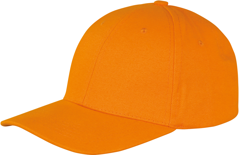 RC081X - Memphis Brushed Cotton Low Profile Cap - Orange
