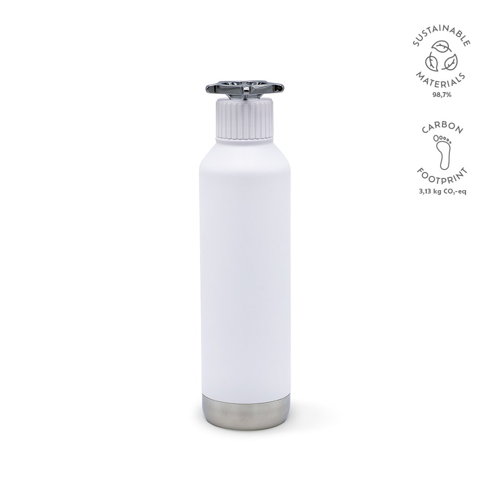 Spiglo Fles Gerecycled Roestvrij Staal 780 ml - zilver
