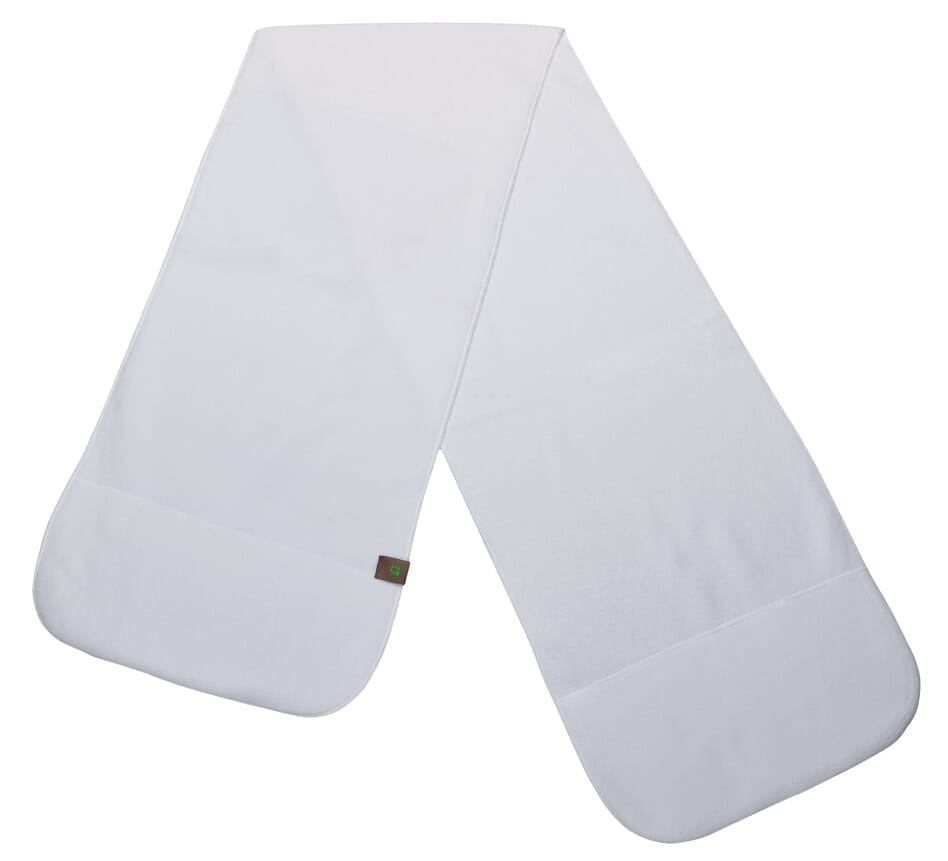 100% rPET sjaal - Wit (WHITE) / Wit