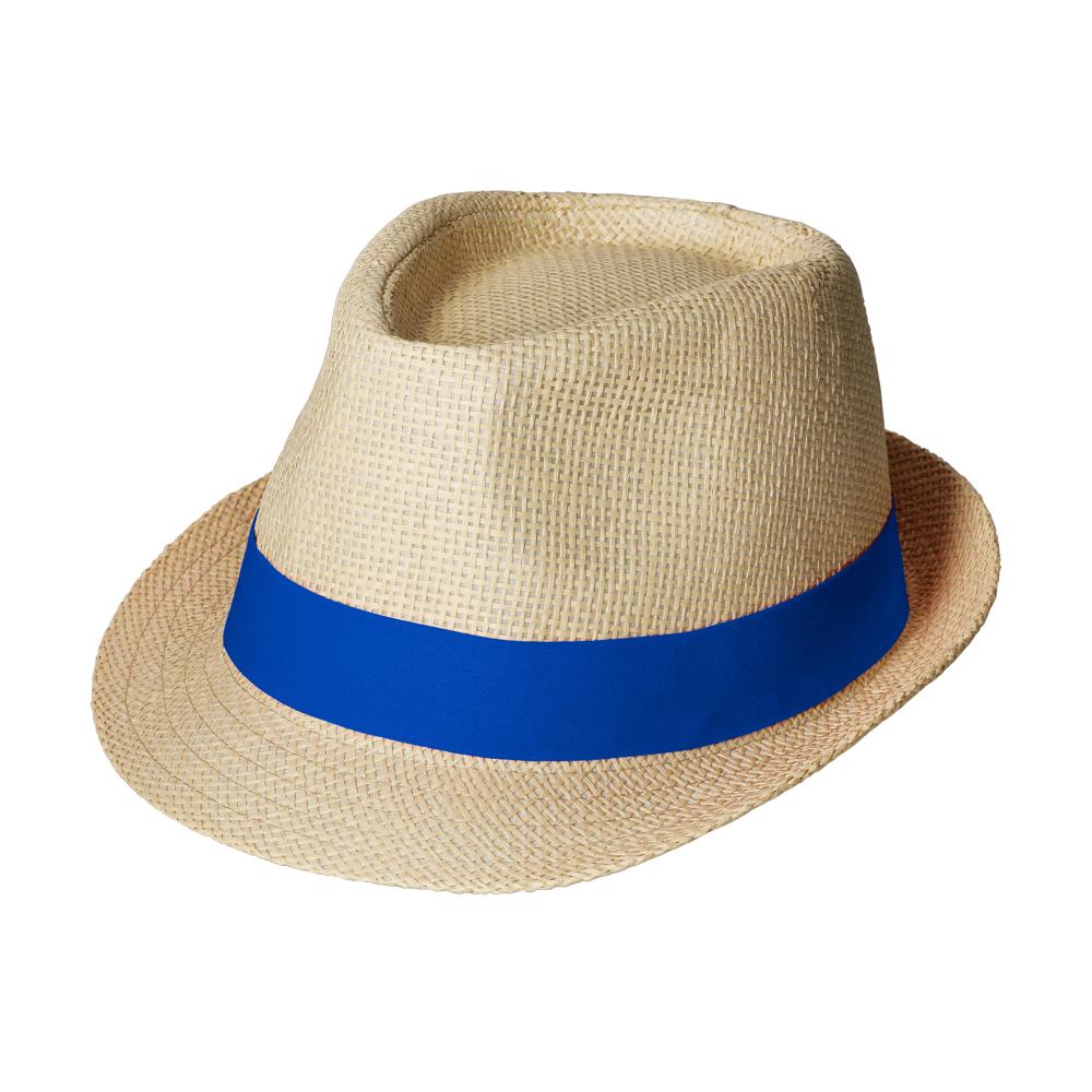 Panamahoed "Salvador" - beige/blauw