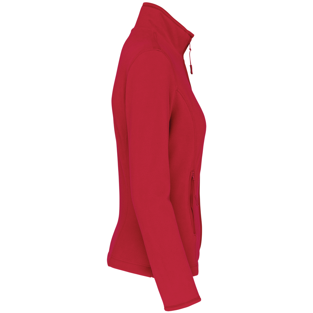 K907 - Microfleece met rits dames