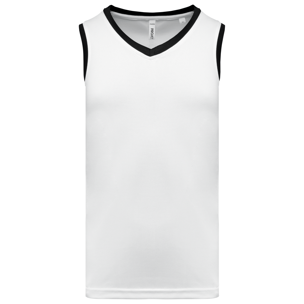 PA4050 - Baskettruitje voor heren - White / Black