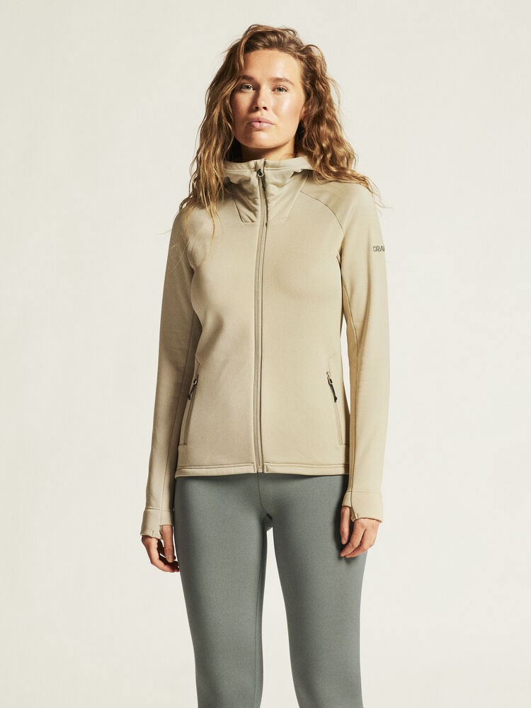 Craft - ADV Explore Power Fleece Hood Jacket W Hay XL