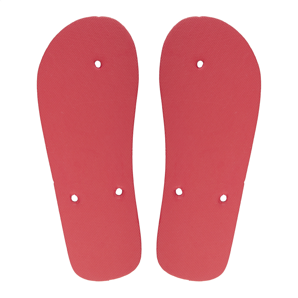 CreaPlaya - custom made strand slippers - 42-44-rood (A)